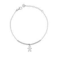 Bracciale Rue des Mille Donna I Sogni Son Desideri in Argento BR-1SOGG PL BIMBO RH - BR-1SOGG PL BIMBO RH